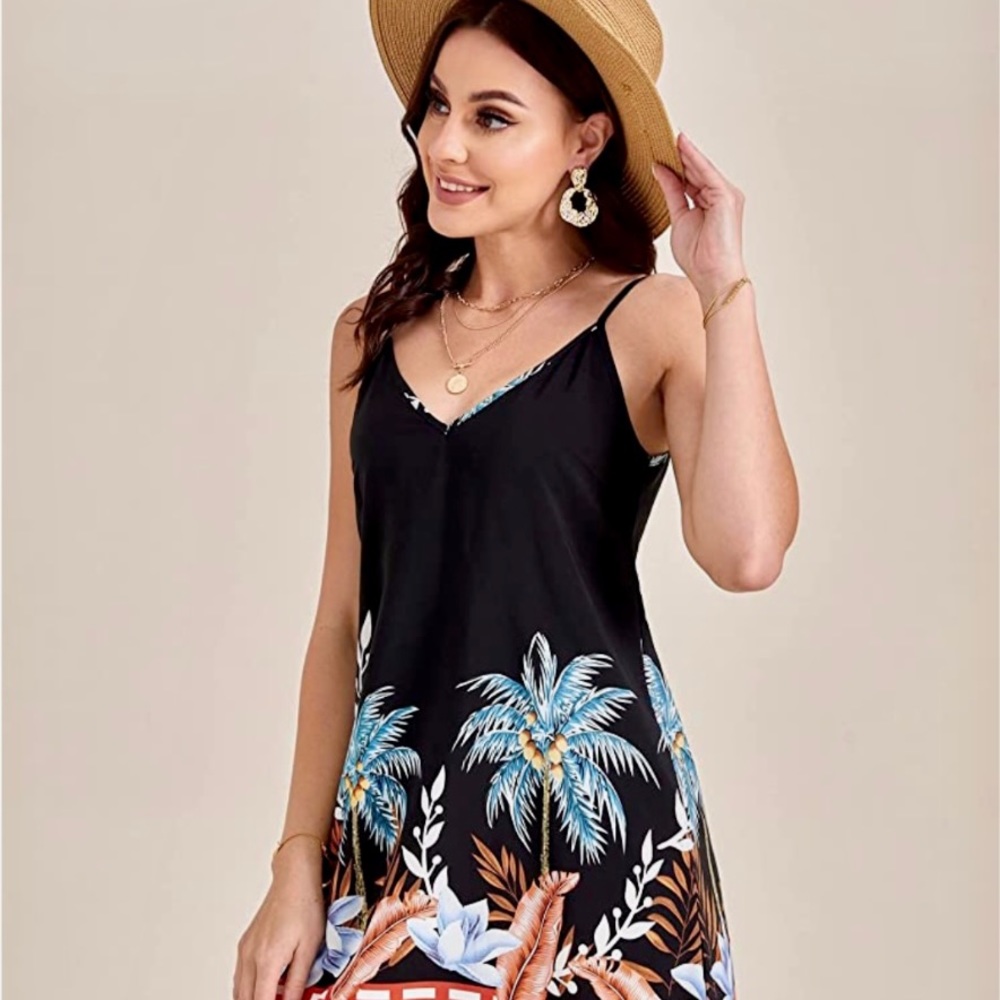 New Arrival 🌴 TROPICAL BREEZE SLIP SUNDRESS